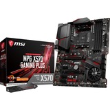 MSI MPG X570 GAMING PLUS, Carte mère Noir, RAID, Gb-LAN, Sound, ATX