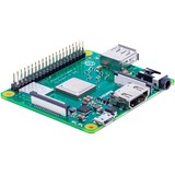 Raspberry Pi Foundation Pi Foundation Raspberry Pi 3 model A+ moederbord 1400 MHz, BCM2837B0, 0,512 Go, DDR2-SDRAM, MicroSD (TransFlash), 802.11b, 802.11g, Wi-Fi 4 (802.11n), Wi-Fi 5 (802.11ac)