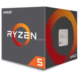 AMD Ryzen 5 1600 AF 3,2 GHz (3,6 GHz Turbo Boost) socket AM4, Processeur Wraith Stealth cooler, Boxed, processeur en boîte