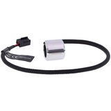 Alphacool 15327 pièce et accessoire pour systèmes de refroidissement d'ordinateurs, Bande LED Chrome/Vert, Laiton, Chrome, 3 broches, 1 couleurs, 10 mm, 20 mm