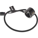 Alphacool Aurora HardTube 16mm Rond Secteur, Bande LED Noir, Rond, Monté en surface, Noir, Bleu, Secteur, 12 V