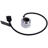 Alphacool Aurora HardTube, Bande LED Chrome, Noir, Chrome, 20 mm, 2,5 cm, 13 g