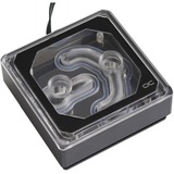 Alphacool Eisblock XPX Aurora Edge Acryl Black, Refroidisseur CPU Transparent/Noir