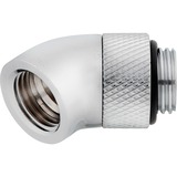 Corsair Hydro X Series 45° Rotary Adaptateur, Connecteur Chrome, 2 pièces