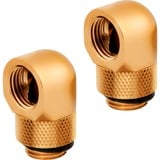 Corsair Hydro X Series 90° Rotary Adaptateur, Connecteur Or, 2 pièces