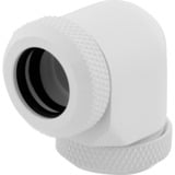 Corsair Hydro X Series XF Hardline 90° 12mm OD, Connecteur Blanc, 2 pièces