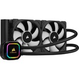 Corsair iCUE H100i RGB PRO XT, Watercooling Noir, Connecteur de ventilateur PWM à 4 broches
