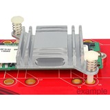 DeLOCK Clips pour le dissipateur thermique, Montage Blanc, 10 pièces