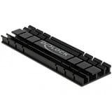 DeLOCK Dissipateur plat de 70 mm pour module M.2, Dissipateur thermique Noir