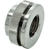 EKWB EK-AF Pass-Through G1/4 - Nickel, Connecteur Argent/nickel