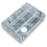 EKWB EK-FC Terminal TRIPLE Parallèle - Plexi, Connecteur Transparent