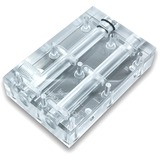 EKWB EK-FC Terminal TRIPLE Parallèle - Plexi, Connecteur Transparent