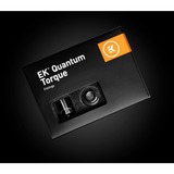 EKWB EK-Quantum Torque 6-Pack HDC 12 - Nickel Black, Connexion Argent/Noir