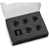 EKWB EK-Quantum Torque 6-Pack HDC 14 - Black, Connecteur Noir, 6 pièces
