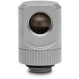 EKWB EK-Quantum Torque Rotary 90° - Satin Titanium, Connecteur Argent