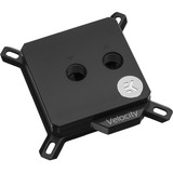 EKWB EK-Velocity Bloc d'eau, Refroidisseur CPU Noir, Bloc d'eau, Noir, Laiton, LGA 1150 (Emplacement H3), LGA 1151 (Emplacement H4), LGA 1155 (Socket H2), LGA 1156 (Socket H),..., 4 broches, RoHS, Intel LGA-1150/1151/1155/1156 Intel LGA-2011(-3) Intel LGA-2066