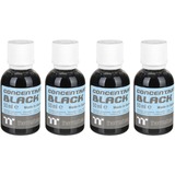 Thermaltake Premium Concentrate - Black (4 Bottle Pack), Liquide de refroidissement Noir, 4x 50 ml