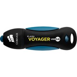 Corsair Flash Voyager 256 Go, Clé USB Noir/Bleu, CMFVY3A-256GB
