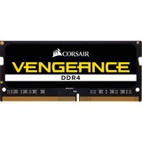 Corsair Vengeance 8 GB, DDR4, 2666 MHz module de mémoire 8 Go 1 x 8 Go, Mémoire vive Noir, DDR4, 2666 MHz, 8 Go, 1 x 8 Go, DDR4, 2666 MHz, 260-pin SO-DIMM