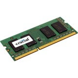Crucial 8GB DDR3 SODIMM module de mémoire 8 Go 1 x 8 Go DDR3L 1600 MHz 8 Go, 1 x 8 Go, DDR3L, 1600 MHz, 204-pin SO-DIMM, Détail Lite