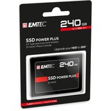 Emtec X150 Power Plus, 240 Go SSD Noir, ECSSD240GX150, SATA/600, 3D NAND