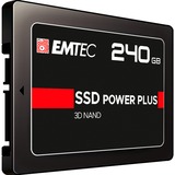 Emtec X150 Power Plus, 240 Go, SSD Noir, ECSSD240GX150, SATA/600, 3D NAND