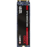 Emtec X250 Power Plus 128 Go SSD 128 Go, M.2, 520 Mo/s