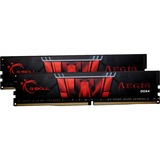 G.Skill 16 Go DDR-4 3200 kit, Mémoire Noir, F4-3200C16D-16GIS, Aegis