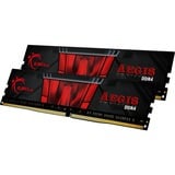 G.Skill Kit 32 Go DDR4-2400, Mémoire vive F4-2400C17D-32GIS, Aegis