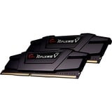 G.Skill Kit 32 Go DDR4-3600, Mémoire vive Noir, F4-3600C18D-32GVK, Ripjaws V