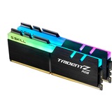 G.Skill Kit 32 Go DDR4-3600, Mémoire vive Noir, F4-3600C18D-32GTZR, Trident Z RGo, XMP