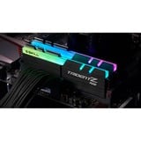 G.Skill Kit 32 Go DDR4-3600, Mémoire vive Noir, F4-3600C18D-32GTZR, Trident Z RGo, XMP