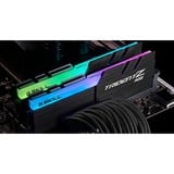 G.Skill Trident Z RGB 32 Go DDR4-3600 (2x 16 Go) mémoire vive Noir, F4-3600C18D-32GTZR, XMP 2.0