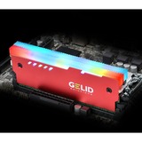 Gelid Lumen RGB RAM Cooler, Refroidisseur Rouge