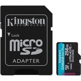 Kingston Canvas Go! Plus 256 Go microSDXC, Carte mémoire Noir, UHS-I U3, Class 10, A2