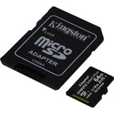 Kingston Canvas Select Plus microSD Card 64 Go, Carte mémoire Noir, SDCS2/64Go, Class 10 UHS-I A1, Incl. Adaptateur