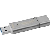Kingston DataTraveler Locker+ G3 128 Go, Clé USB Argent, DTLPG3/128GB