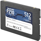 Patriot P210 512 Go SSD Noir, P210S512G25, SATA III