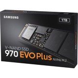 SAMSUNG 970 EVO Plus, 1 To, SSD Noir, MZ-V7S1T0BW, PCIe Gen 3 x4, M.2 2280