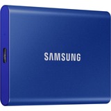 SAMSUNG Portable T7, 2 To, SSD bleu, MU-PC2T0H/WW, USB 3.2 Gen.2 (10 Gbps)
