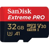SanDisk Extreme Pro 32 Go MicroSDHC UHS-I Classe 10, Carte mémoire 32 Go, MicroSDHC, Classe 10, UHS-I, 100 Mo/s, 90 Mo/s