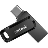 SanDisk Ultra Dual Drive Go 256 Go, Clé USB Noir, USB-A 3.2 (5 Goit/s), USB-C 3.2 (5 Goit/s)