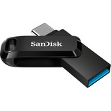 SanDisk Ultra Dual Drive Go 256 Go, Clé USB Noir, USB-A 3.2 (5 Goit/s), USB-C 3.2 (5 Goit/s)