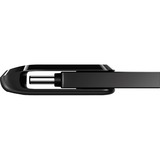 SanDisk Ultra Dual Drive Go 256 Go, Clé USB Noir, USB-A 3.2 (5 Goit/s), USB-C 3.2 (5 Goit/s)