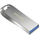 SanDisk Ultra Luxe lecteur USB flash 128 Go USB Type-A 3.2 Gen 1 (3.1 Gen 1) Argent, Clé USB Argent, 128 Go, USB Type-A, 3.2 Gen 1 (3.1 Gen 1), 150 Mo/s, Sans capuchon, Argent