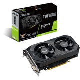 ASUS GeForce GTX 1650 TUF OC GAMING, Carte graphique 1x HDMI, 1x DVI-D, 1x DisplayPort