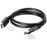 Club 3D AUX Audio Connector Cable, 3.5 mm Stereo, Câble Noir, 1 mètre, 90°