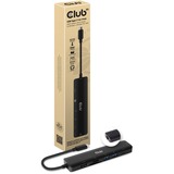 Club 3D CSV-1592 Hub 7-en-1 USB Type C, Station d'accueil Noir