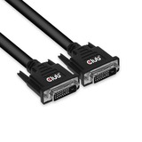 Club 3D Câble DVI-D Dual Link (24+1) 10 mètres