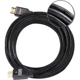 Club 3D Câble HDMI haute vitesse avec Ethernet Noir, 15 mètres, 4K, Plaqué or
